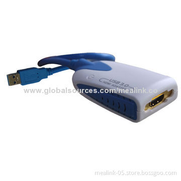 USB3.0 to HDMI Converter with High-speed, Low-power Consumption, Easy to Installation
